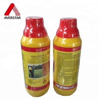 글리포세트 480g/l SL IPA 소금 가벼운 액체 살충제 농산물 산업에서의 통제